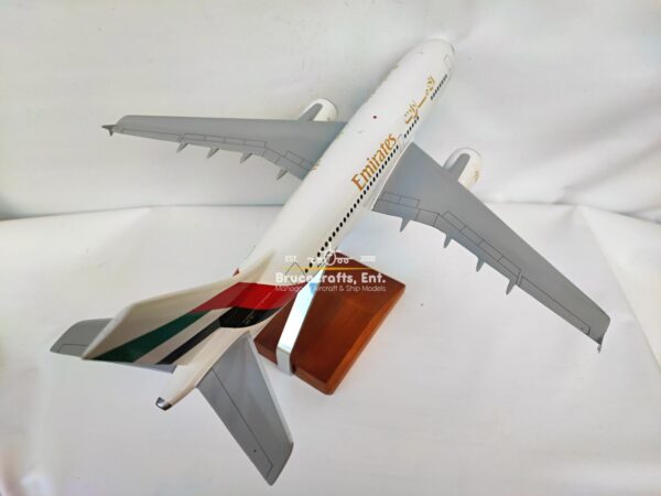 Model of A310-300 Emirates Airlines with detailed craftsmanship.